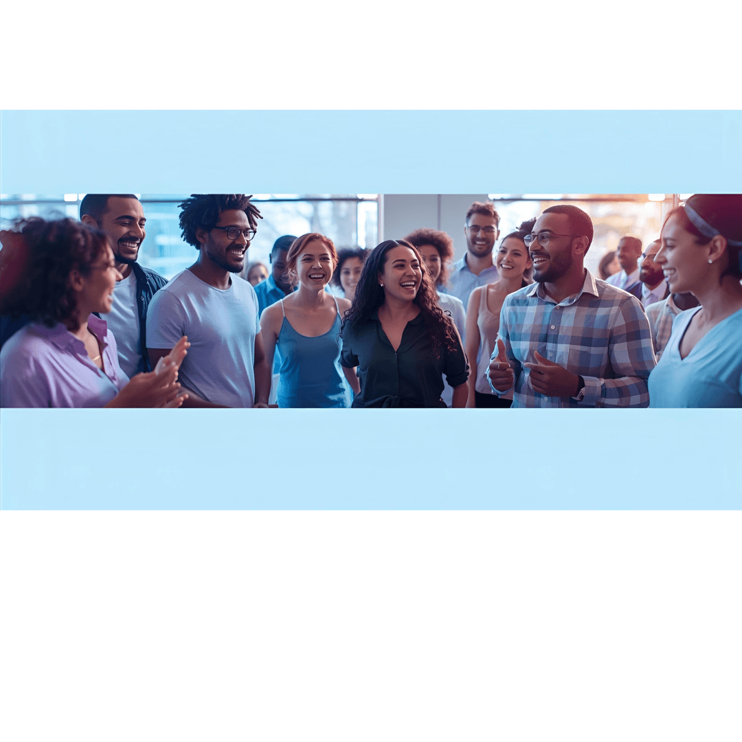 Ice breaker games - diverse team members engaging in fun team building activities